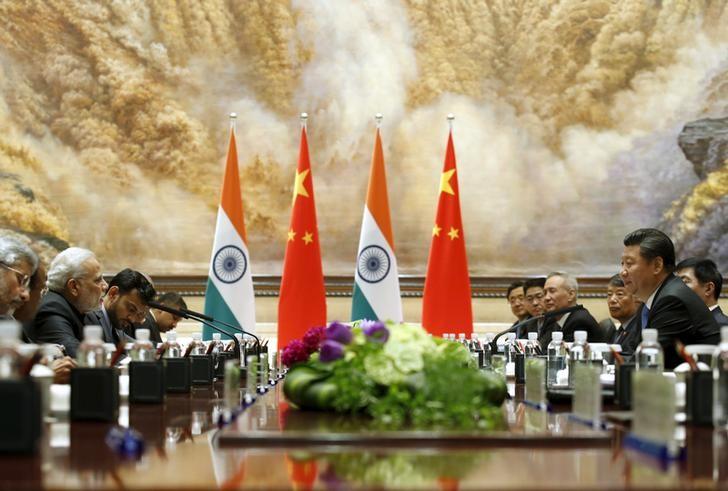 China says India building up troops amid border stand off