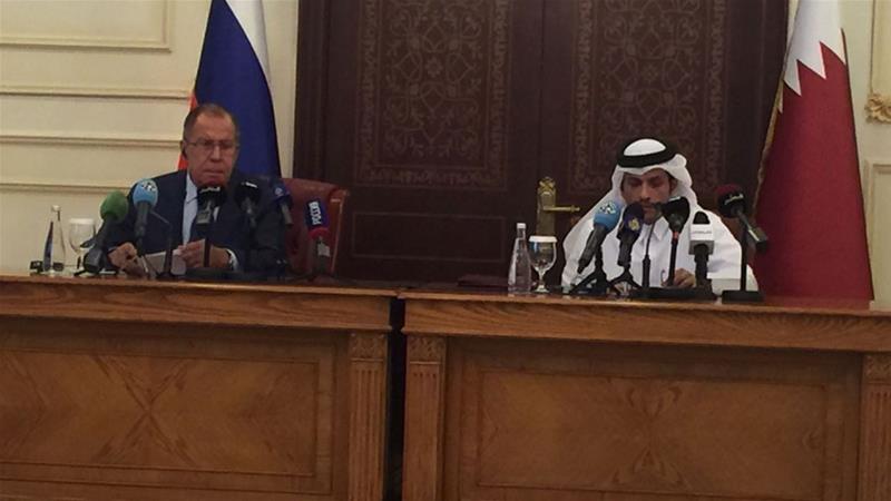 Sergey Lavrov calls for dialogue to resolve Gulf crisis