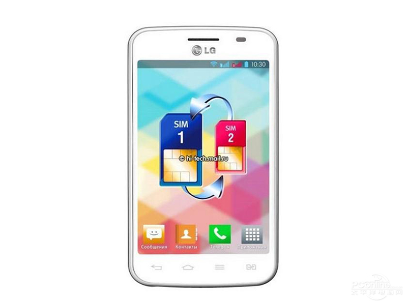 LG Optimus L4 Dual Card 