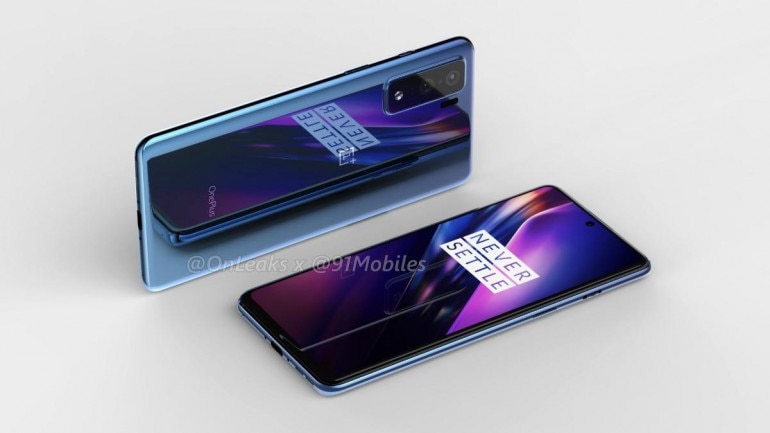 OnePlus 8 Lite Leak-Based Renders reveals Dual Rear Cameras, Punch-Hole Display