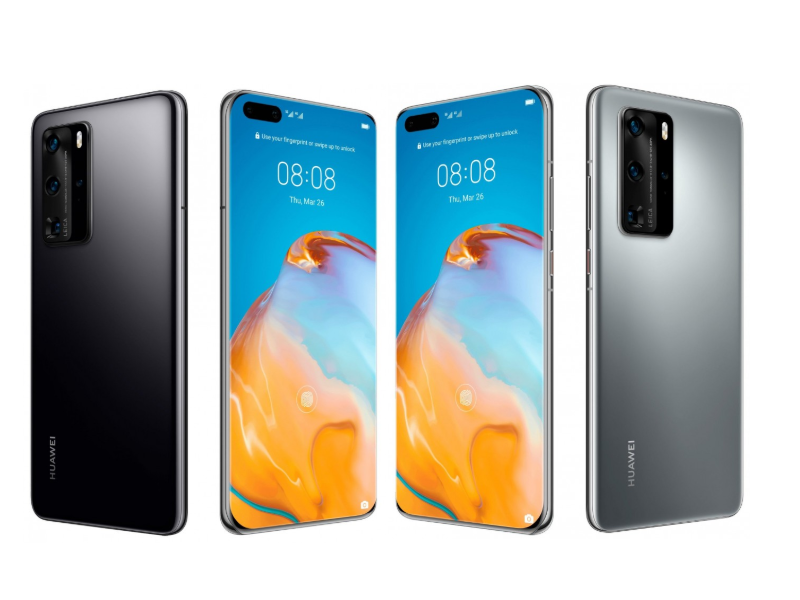Huawei P40 and P40 Pro press Renders Leak, Show Design and Colors
